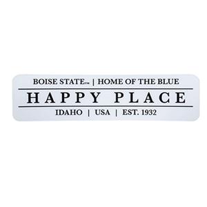 Boise State Decal Happy Place