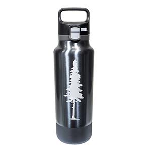 Image of BOISE, ID 25oz THERMAL BOTTLE BOISE-TREES PUSH BTN LID/LOCK & HANDLE -  1