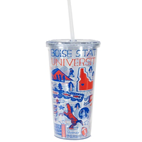 Image of BOISE STATE TUMBLER CLEAR SLURPIE by JULIA GASH