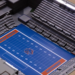 Boise State Stadium End Table - Albertsons Stadium by YouTheFan -  2