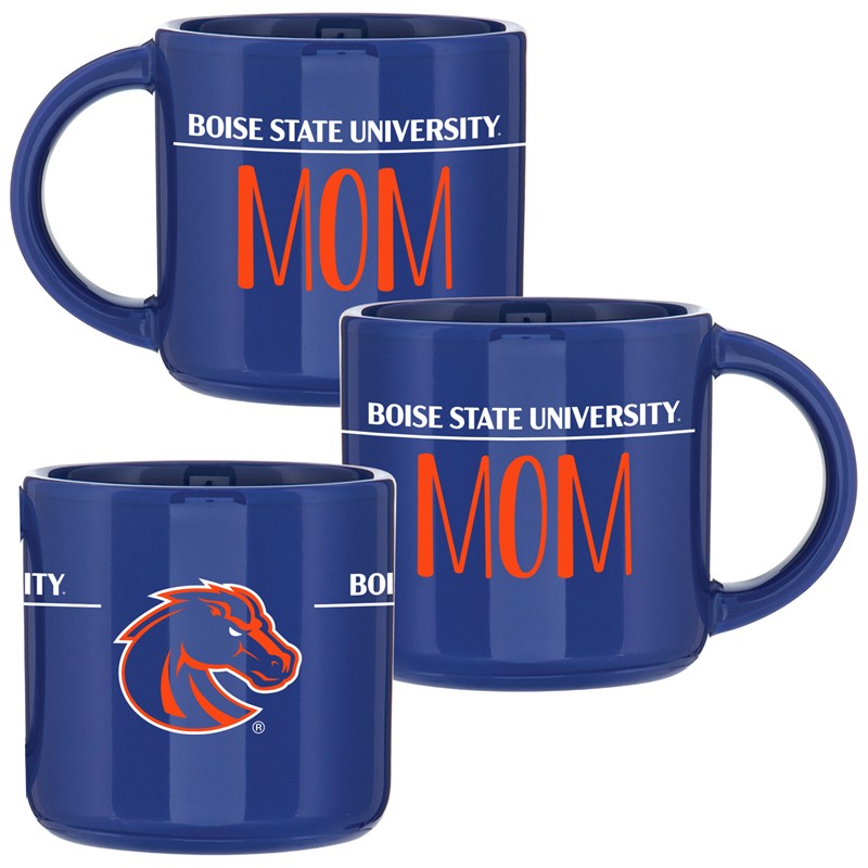 Boise State Mom Mug Royal by Neil Enterprises (SKU 13477981526) Boise State Mom Mug Royal by Neil Enterprises - main view