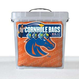 Boise State Cornhole Bags - 4-Pack by YouTheFan -  orange