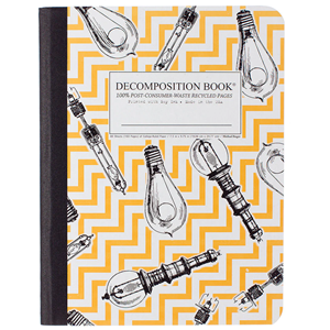 Decomposition Bright Ideas Composition Book, College Ruled, 7.5 x 9.75 - main view