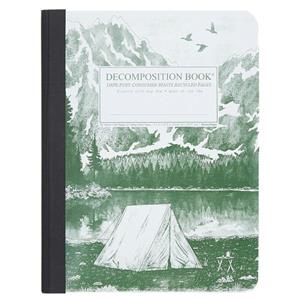 Decomposition Book Composition Notebook - Mountain Lake, College Ruled, 7.5 x 9.75 by Michael Roger