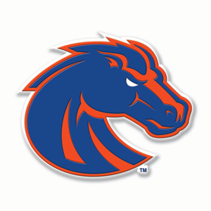 Boise State Magnet Bronco Head Flexible