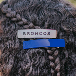 Image of Boise State Barrette Set 2Pc Broncos