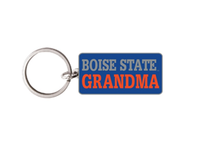 Boise State Grandma Stacked Keychain