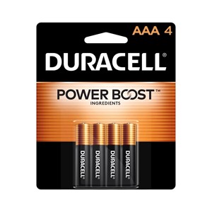 Duracell AAA Batteries, 4 Pack - main view