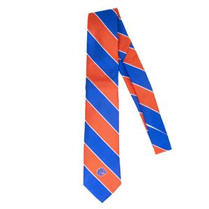 Image of Boise State Silk Tie - Stripe Varsity B by Donegal Bay