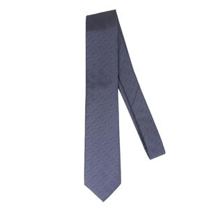 Boise State Charcoal Silk Tie, Tone on Tone Primary by Donegal Bay
