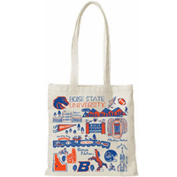BOISE STATE CANVAS TOTE by JULIA GASH
