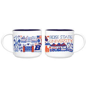 BOISE STATE MUG by JULIA GASH RIVIERA