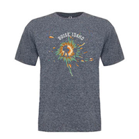 Boise, Id Tee Paint Splat With Hikers