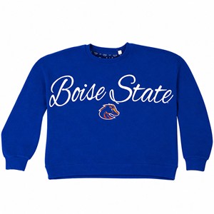 Boise State Women’s Crew - Boise State Logo Royal Blue by Pressbox - main view