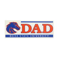 Boise State Cling Decal Dad Bar Design