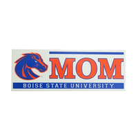 Boise State Cling Decal Mom Bar Design
