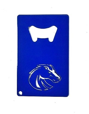 Boise State Bottle Opener - Bronco Logo by Gameday Ironworks - main view
