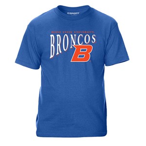 Boise State Men's T-Shirt - Broncos Over B Logo, Value by CI Sport - main view