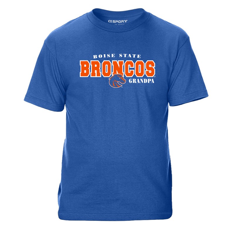 Boise State Grandpa T-Shirt - Broncos Over Logo by CI Sport (SKU 13498566525) Boise State Grandpa T-Shirt - Broncos Over Logo by CI Sport - main view