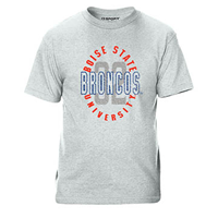 Boise State Tee Broncos In Circle Logo Over 32 Value