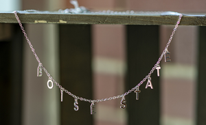 Image of Boise State Necklace Individual Letters
