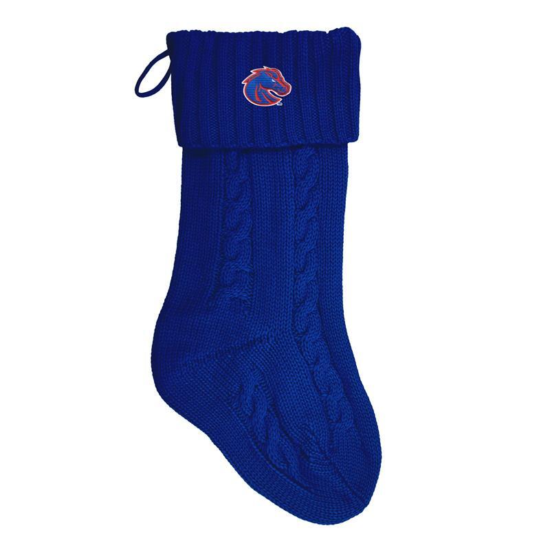 Boise State Holiday Stocking, Full-Color Bronco by Logo Fit (SKU 13316648534) Boise State Holiday Stocking, Full-Color Bronco by Logo Fit - main view