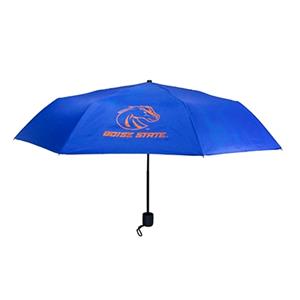 Image of Boise State Umbrella Mini With Bronco Head Logo And Soft Touch Handle