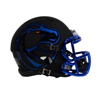 BOISE STATE MINI  HELMET BRONCO ORANGE EYE -  blackroyal