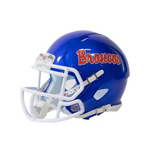 BOISE STATE MINI HELMET ROYAL SCRIPT BRONCOS -  1