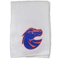 Image of BOISE STATE GOLF MF TOWEL 15x15 -  white