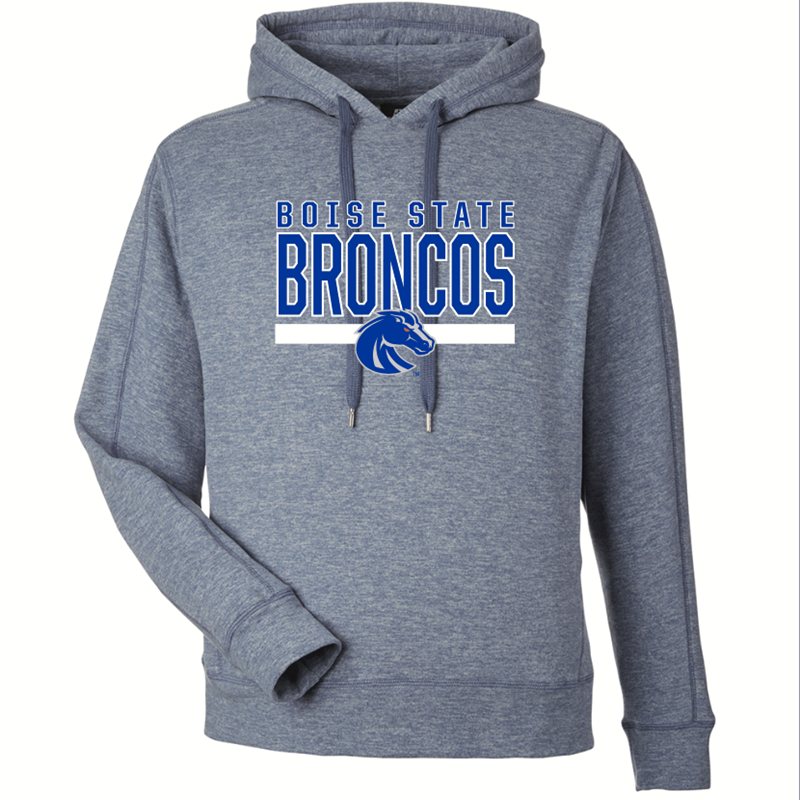 Boise State Hoodie, Bold Wordmark over Broncos by J. America (SKU 13441258621) Boise State Hoodie, Bold Wordmark over Broncos by J. America - main view