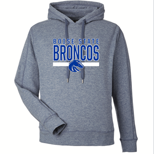 Image of Boise State Hoodie, Bold Wordmark over Broncos by J. America