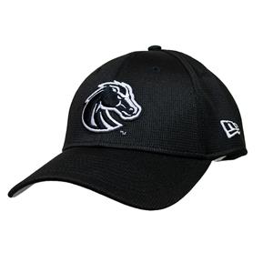 Image of BOISE STATE HAT 940SS BRONCO EMBD CENTER SNAP BACK -  black