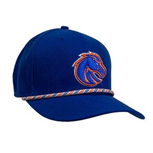 BOISE STATE HAT LOGO ROPE FLEX -  royal