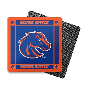 Boise State Coaster 4-Pack - Wordmark Logo by Logo Brands - main view