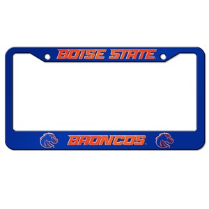 Boise State License Plate Frame - Royal by Spirit - main view