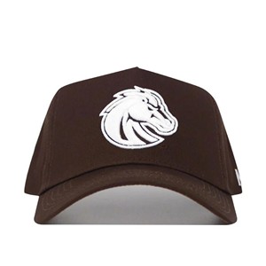Boise State Adjustable Hat - White Out Bronco by No Rivals - 1 (SKU: 13465582611) Boise State Adjustable Hat - White Out Bronco by No Rivals - 1