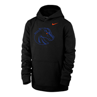 Image of Boise State Youth Hood Chrome Bronco Logo Nike
