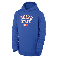 Boise State Youth Hood Stack Over Nike In Pill Club Nike