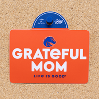 Boise State Mom Decal Grateful Mom