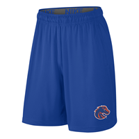 Image of BOISE STATE YOUTH SHORT LOGO NIKE -  royal