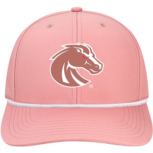 5- Boise State Hat Pink Tonal Bronco Rope Adjustable by Legacy Athletic - main view