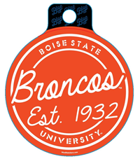 Boise State Decal Lines Script Broncos Est 1932 Univ