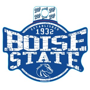 Boise State Decal 1932 Over Boise State Over Logo - main view