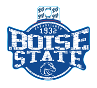 Boise State Decal 1932 Over Boise State Over Logo