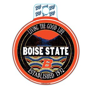 Boise State Decal Circle Living The Good Life - main view