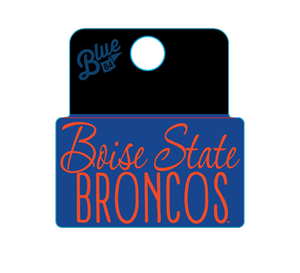 Boise State Decal Script Boise State Over Straight Broncos