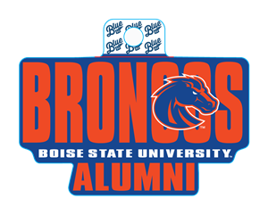 Boise State Alumni Decal Logo In Broncos