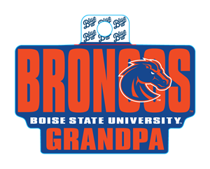 Boise State Grandpa Decal Logo In Broncos