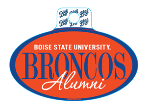 Boise State Alumni Decal University Broncos Oval